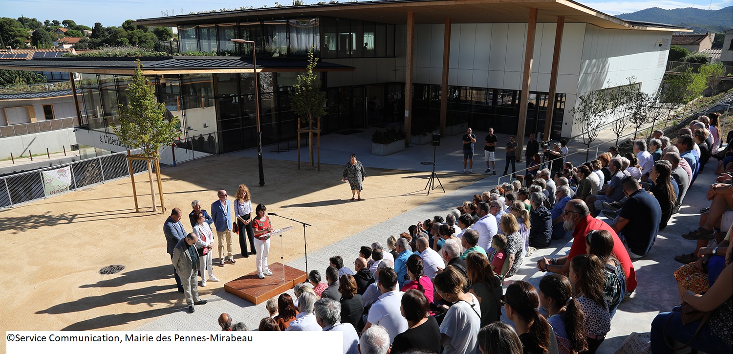 Biblio13  Inauguration de l'Idéethèque aux PennesMirabeau